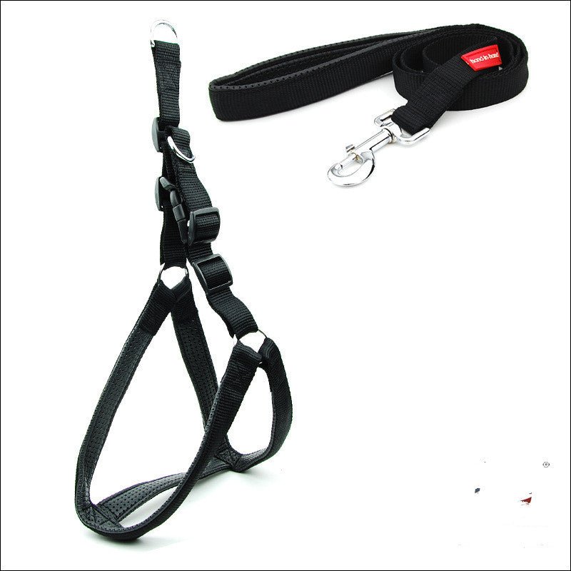 Dog Padded Harness Leash Reflective Nylon Harness Leash - Harbor Goods