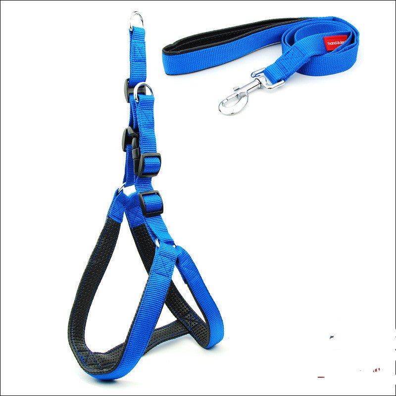 Dog Padded Harness Leash Reflective Nylon Harness Leash - Harbor Goods