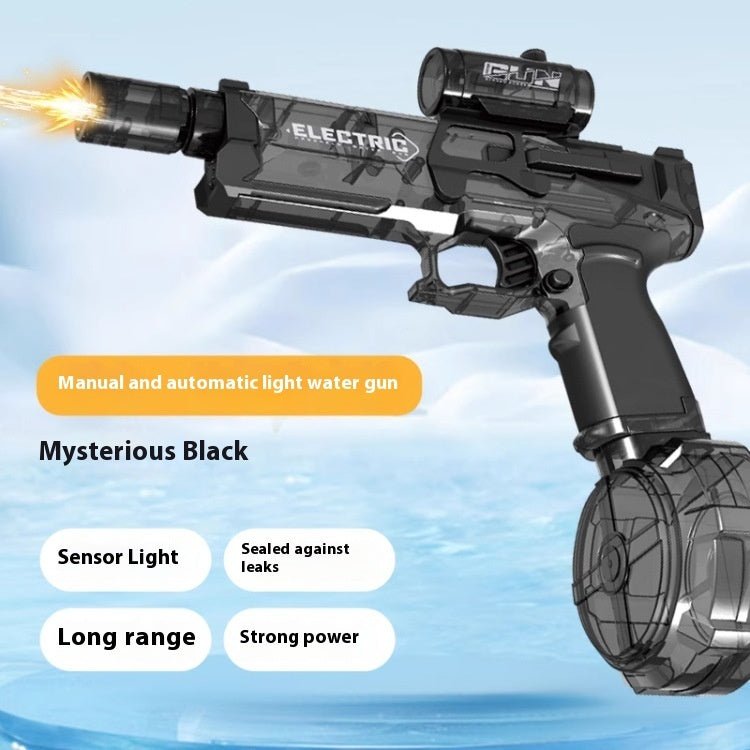 Fire Rat Electric Water Pistol Cool Light Full Automatic Water Spray Gun Summer Toy Sports Entertainment Children Gifts AC223 - Harbor Goods