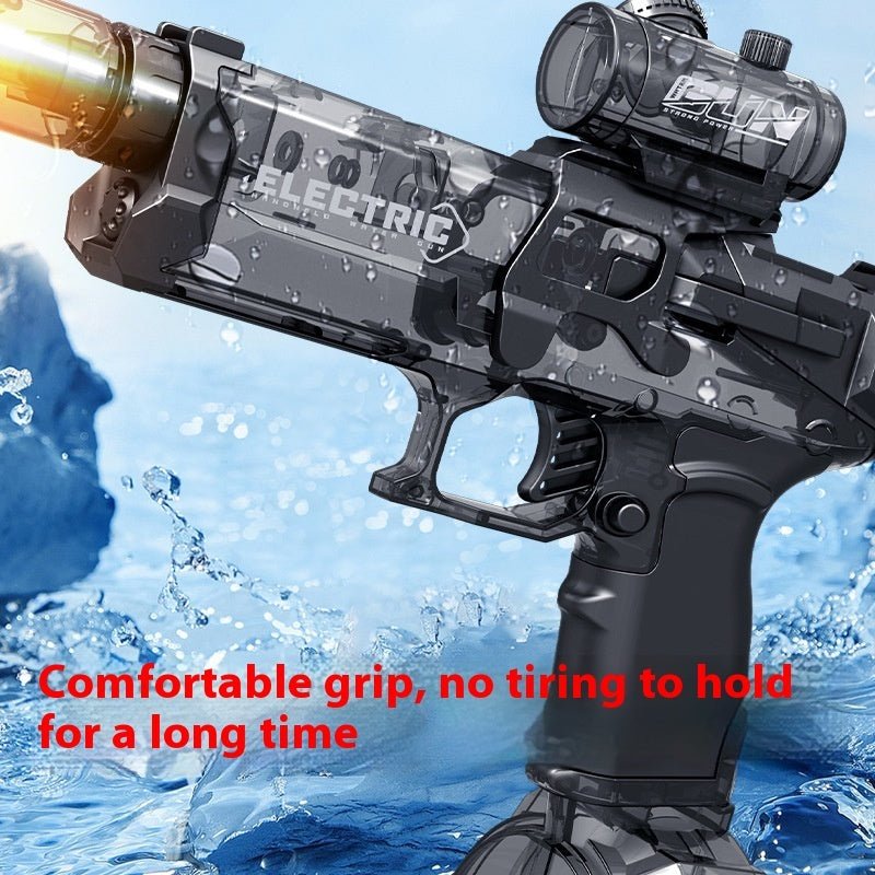 Fire Rat Electric Water Pistol Cool Light Full Automatic Water Spray Gun Summer Toy Sports Entertainment Children Gifts AC223 - Harbor Goods