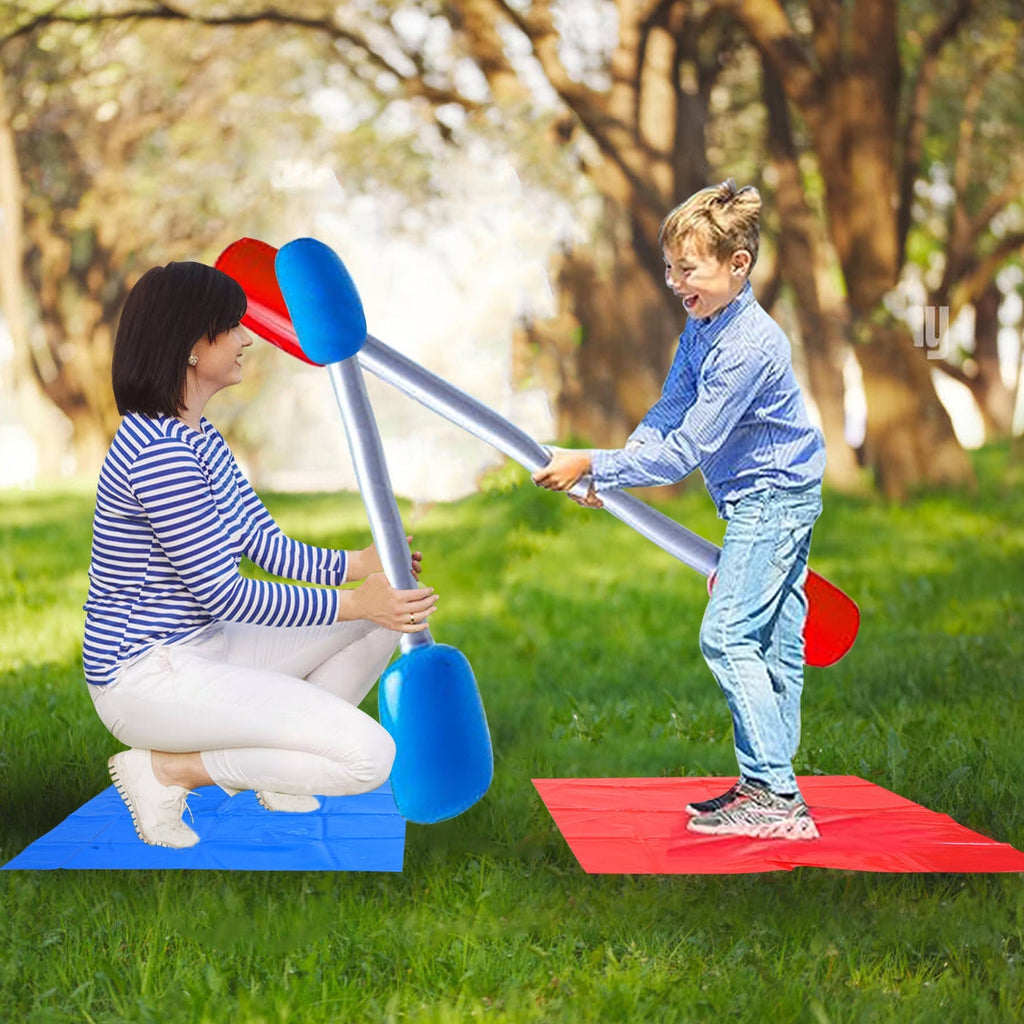 Inflatable Lawn Dueling Sticks Childrens Bumping Game Sticks - Harbor Goods
